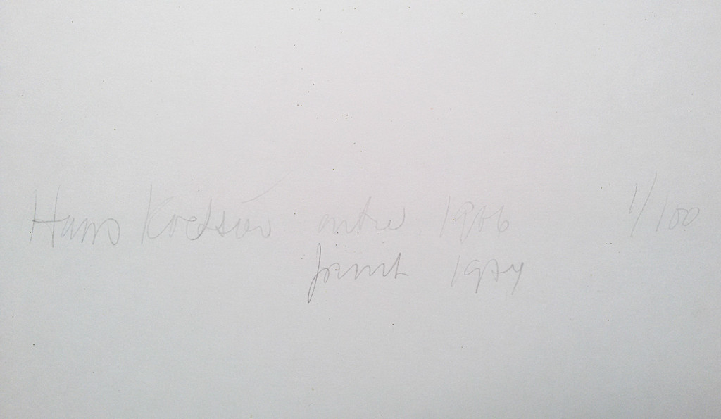 Hans Koetsier - Compositie, zeefdruk (tweeluik, groot) kopen? Bied vanaf 150!