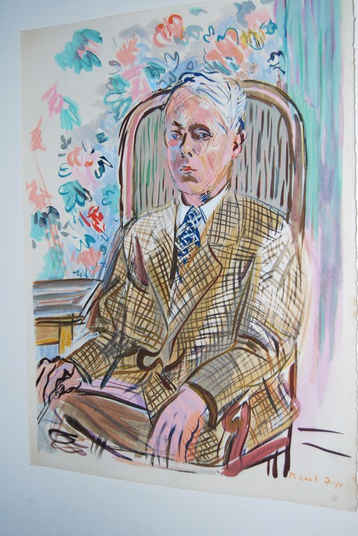 Raoul Dufy、PADDOCK A CHANTILLY、海外版超希少レゾネ Auction results of Raoul Dufy | Kunstveiling.be