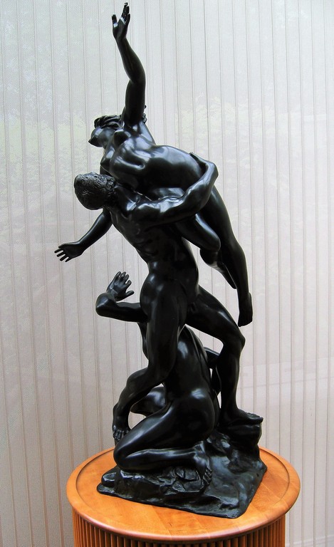 Giambologna (NAAR): "de Sabijnse maagdenroof" 1 meter hoog! verkocht voor € 900!