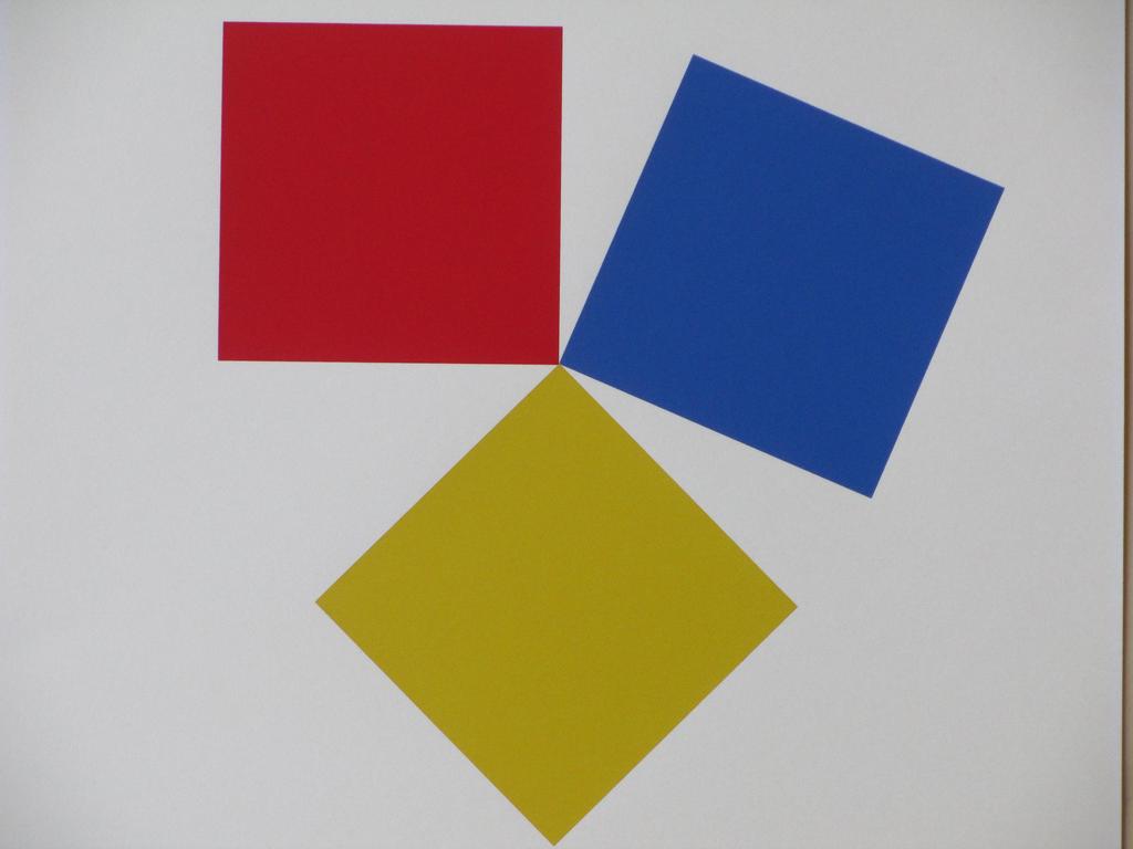 Bob Bonies, Geometrische compositie met vierkanten, Zeefdruk kopen? Bied vanaf 45!