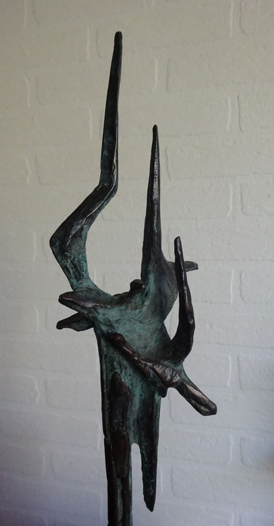 Bronzen beeld-De Vogelboom verkocht voor € 250!