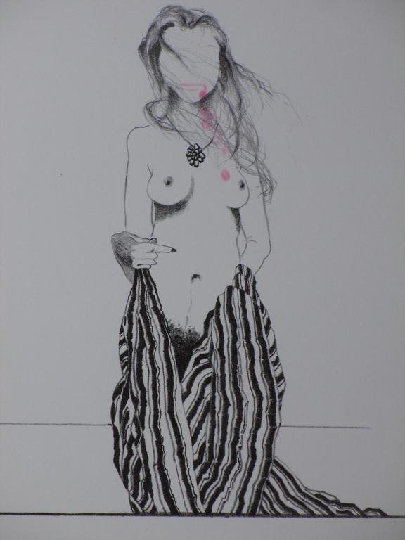 Alain Teister, Op water wachten, Litho kopen? Bied vanaf 50!