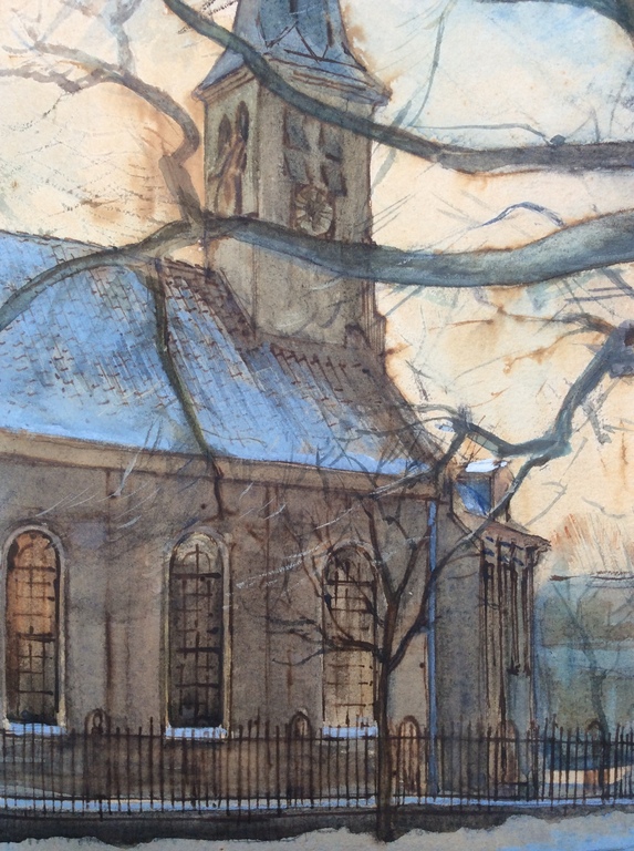 Johannes Josseaud 1880-1935 Aquarel  kopen? Bied vanaf 40!