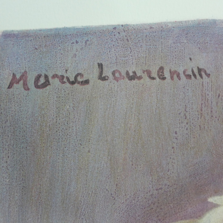 Lithografie - Marie Laurencin, La fille avec l'oiseau bleu kopen? Bied vanaf 25!
