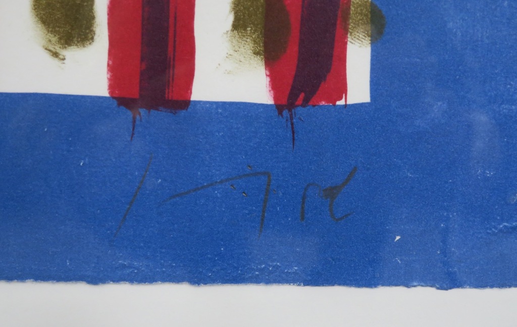 Jan van der Pol: Litho, Z.T. Nr. 1 - Ingelijst (groot) kopen? Bied vanaf 40!