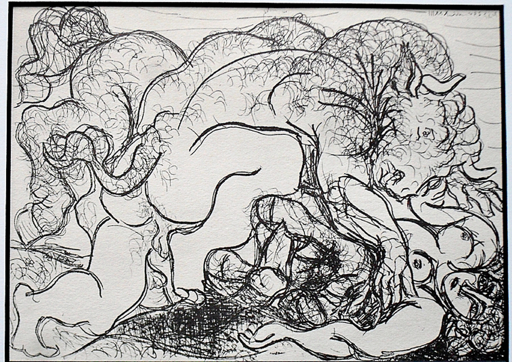 Pablo Picasso - Suite Vollard- Minotaure attaquant une Amazone kopen? Bied vanaf 55!