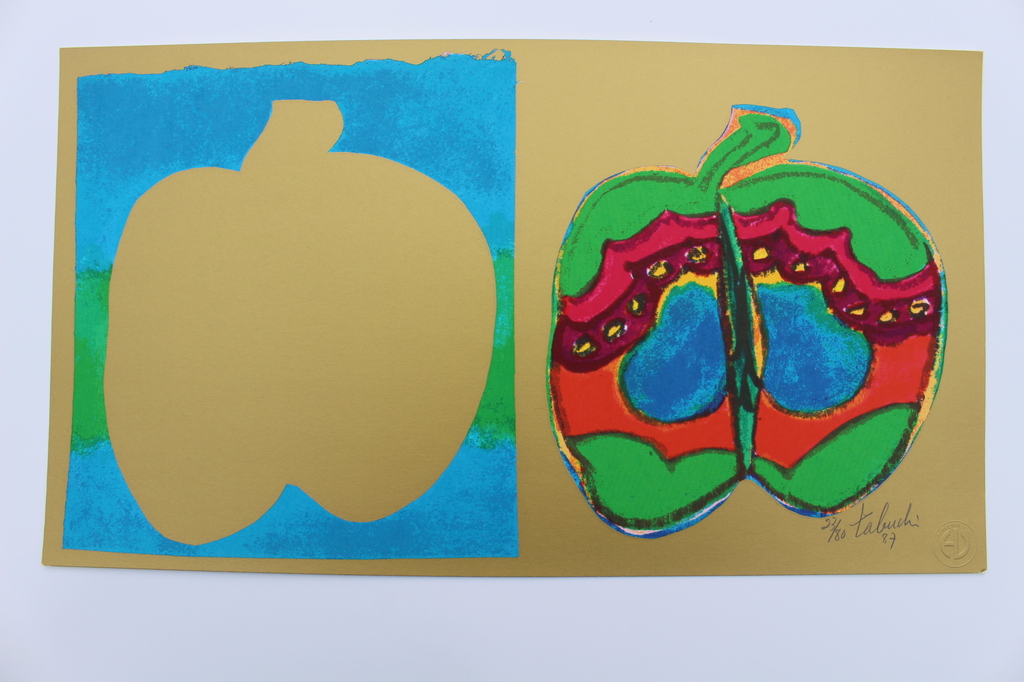 Yasse Tabuchi - Yasse Tabuchi (1921-2009)- handgesigneerd - oplage 80 -1987 verkocht voor € 40!