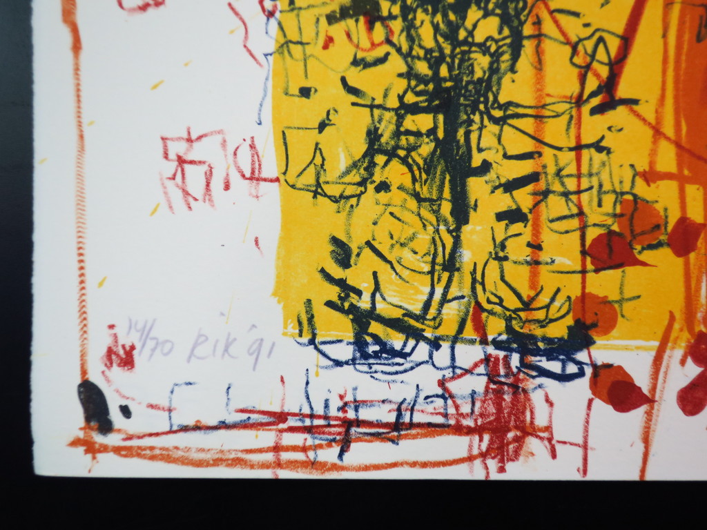 Rik van Iersel: Litho, figuur kopen? Bied vanaf 1!