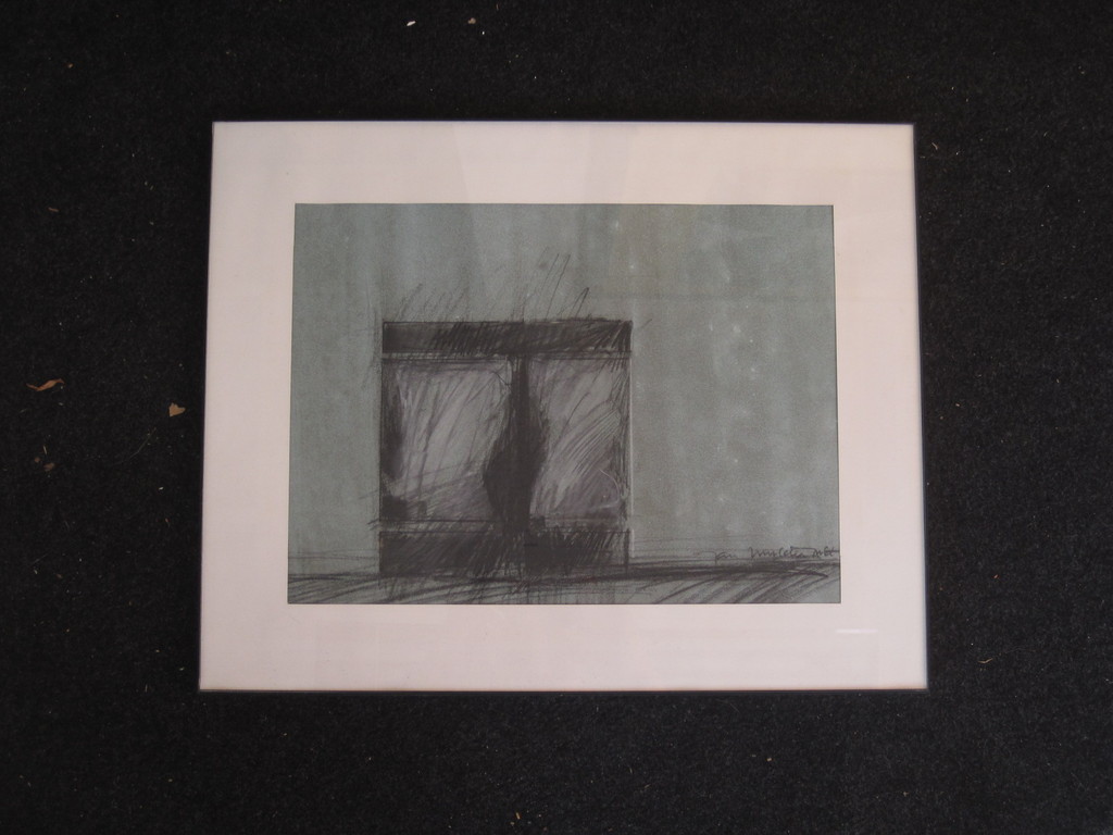 Gesigneerd abstract expressionistische voorstelling gesigneerd Jan Mulder  kopen? Bied vanaf 1!