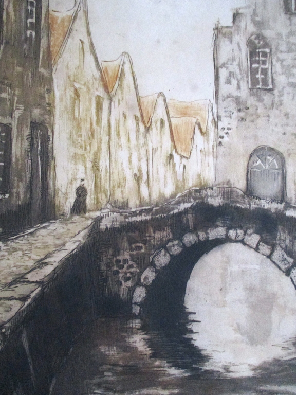 Kleurenets, de Beauvais, Paris Etching Society ca 1933 kopen? Bied vanaf 35!