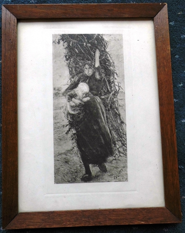 HENRY LUYTEN, Ets, Takkewijf verkocht voor € 45!