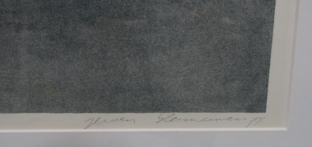Jeroen Henneman: Litho, Het lege fort - Ingelijst kopen? Bied vanaf 70!