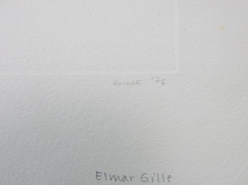Elmar Gille: Ets en aquatint, Venster kopen? Bied vanaf 20!