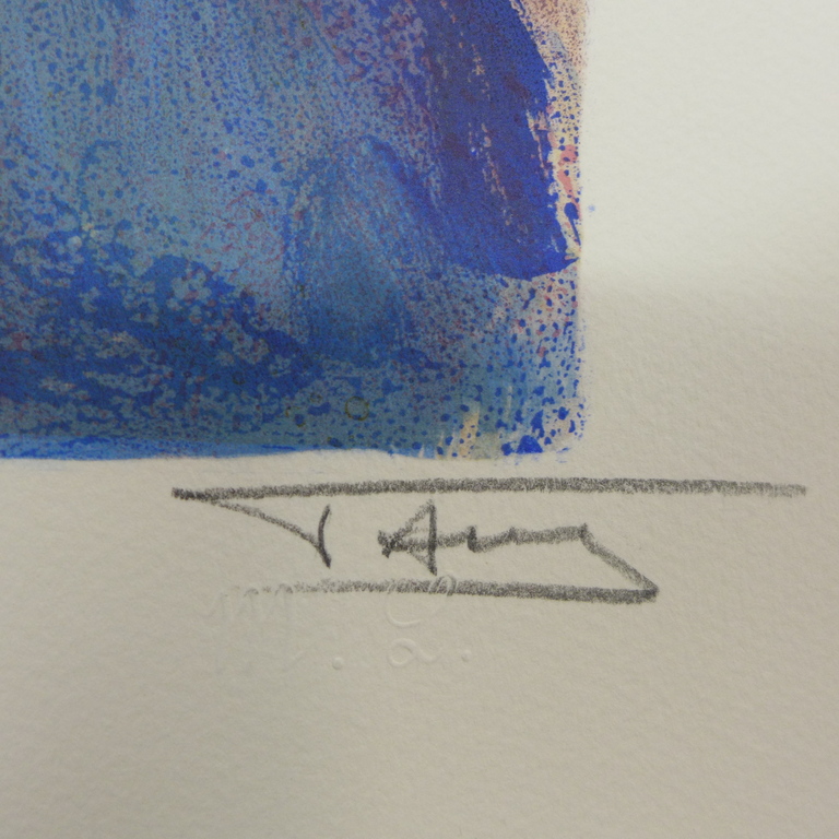 Lithografie - Marie Laurencin, La fille avec l'oiseau bleu kopen? Bied vanaf 25!