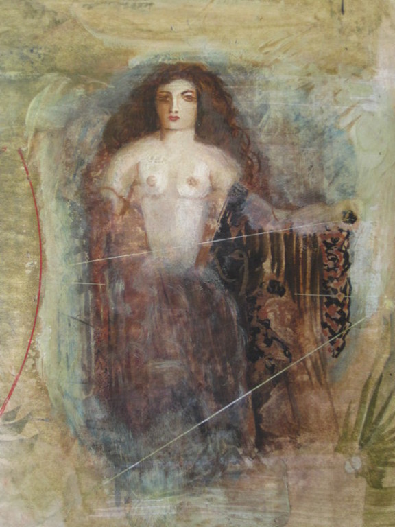 Groot fascinerend gedetailleerd "Fresco-Aquarel" van Ton Mertens (1953-) gesign. kopen? Bied vanaf 1!