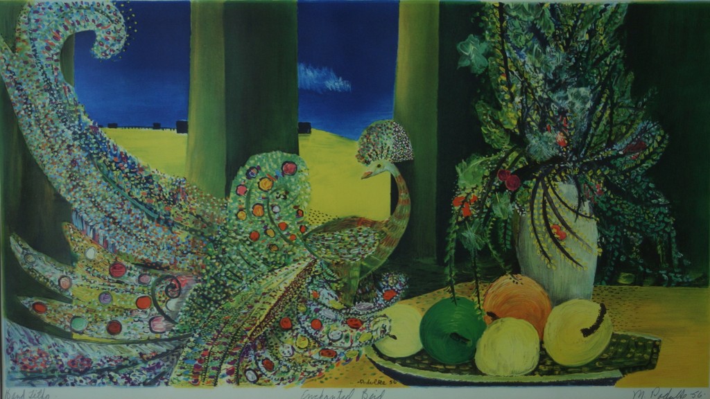 Michael Podulke (1922-1988) - Kleurenlitho verkocht voor € 45!
