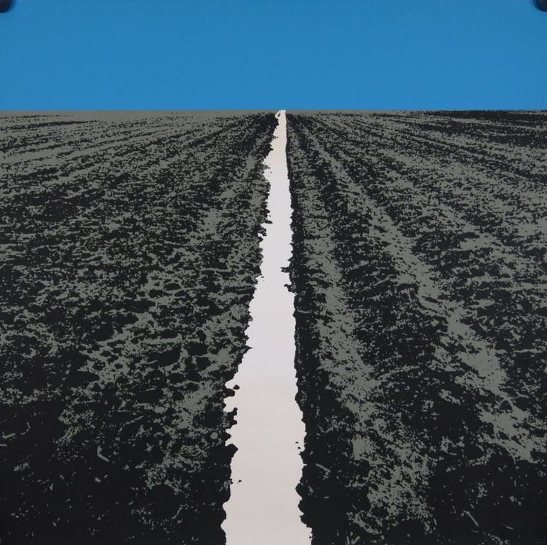 Ger Dekkers: Zeefdruk, Landschap kopen? Bied vanaf 70!