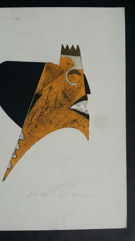 Onbekend: Kleurenlitho, Koning kopen? Bied vanaf 35!