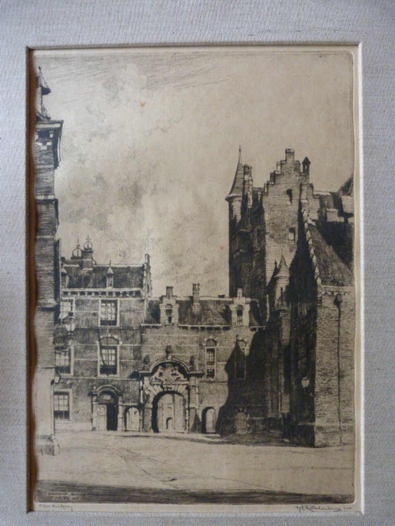 H.E. Roodenburg - Binnenhof te Den Haag. kopen? Bied vanaf 1!