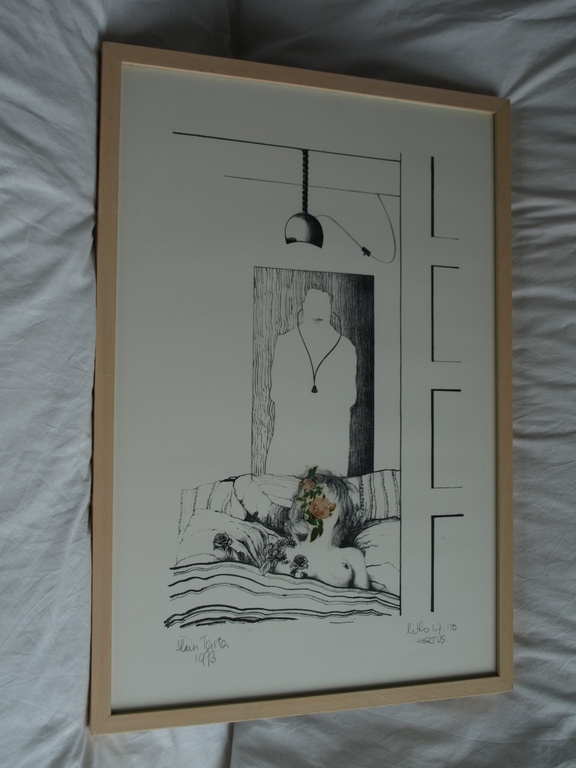 ALAIN TEISTER (1932-1979) - Litho – Hortus – gesigneerd & ingelijst - 1973  kopen? Bied vanaf 1!
