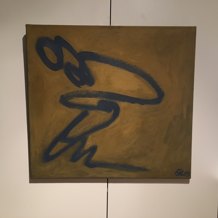 "Eitempera op doek" onbekende kunstenaar, galeriewaarde ca. 1500,-- kopen? Bied vanaf 95!