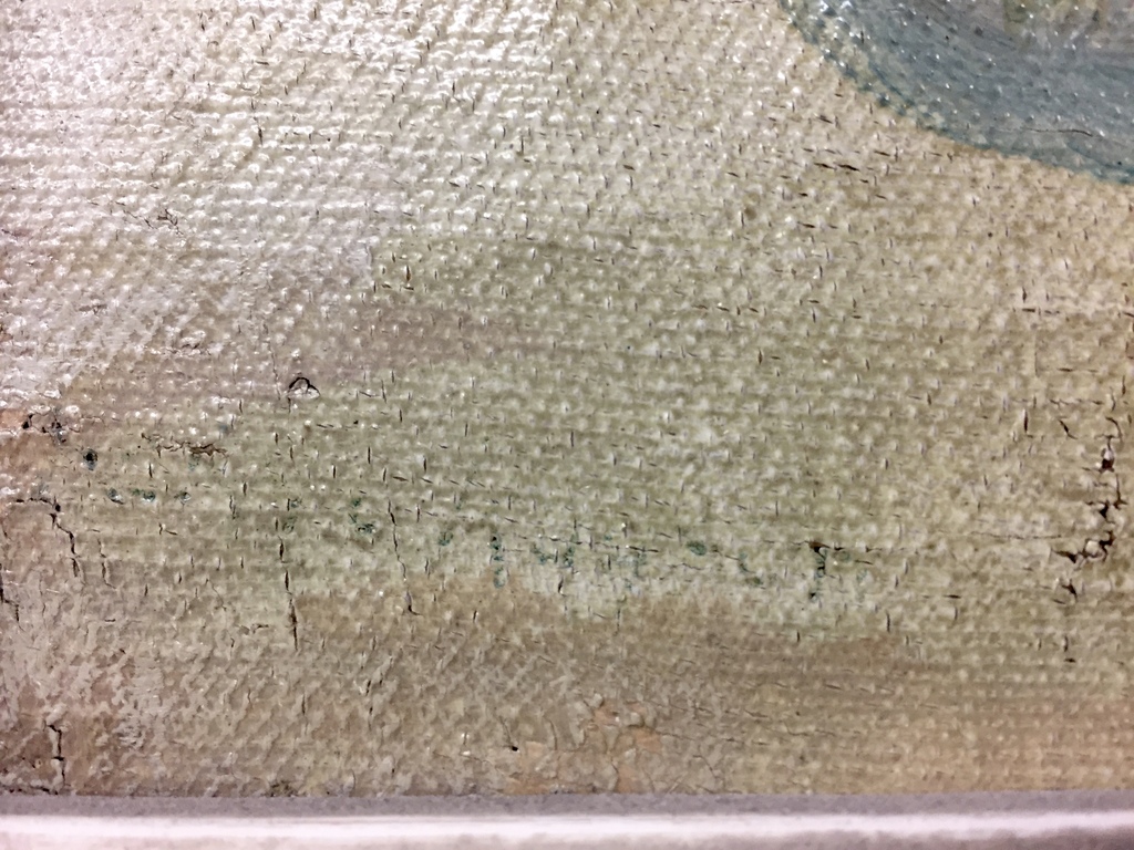 Onbekend gesigneerd: Olieverf op doek, Zonder titel – Ingelijst kopen? Bied vanaf 1!