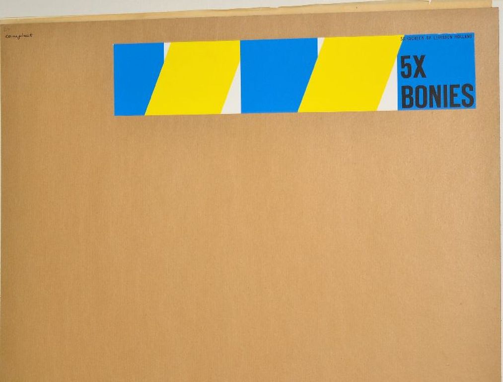 Bob Bonies: Map met 5 zeefdrukken. 5x Bonies verkocht voor € 492!