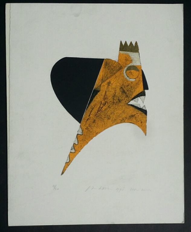 Onbekend: Kleurenlitho, Koning kopen? Bied vanaf 35!