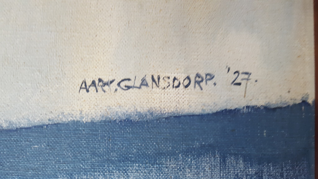 Aart Glansdorp - Magnolia's - olie op  doek, gesigneerd en '27 kopen? Bied vanaf 395!