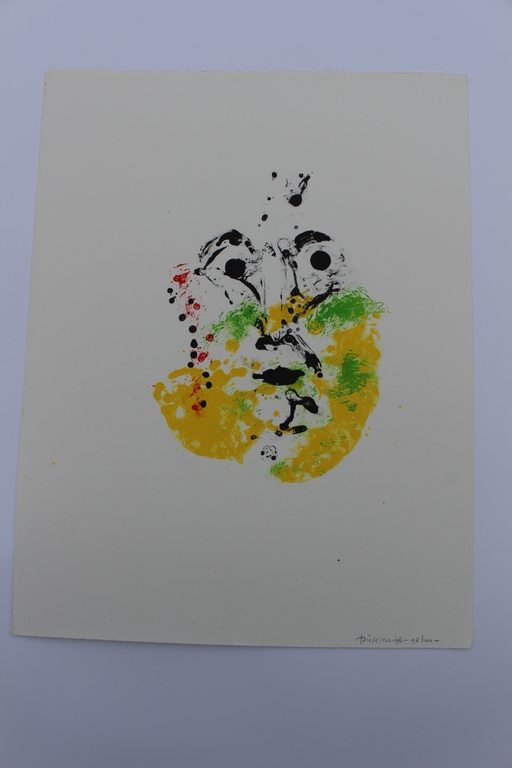 Jef Diederen (1920-2009)- gesigneerd litho - opl. 100 ex. -1996 -galerie Schoots kopen? Bied vanaf 40!