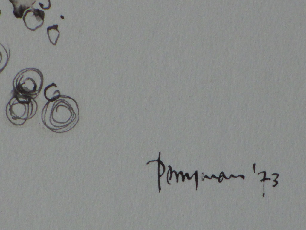 Norman Perryman, Cosmische abstracte compositie, Gemengde techniek kopen? Bied vanaf 1!
