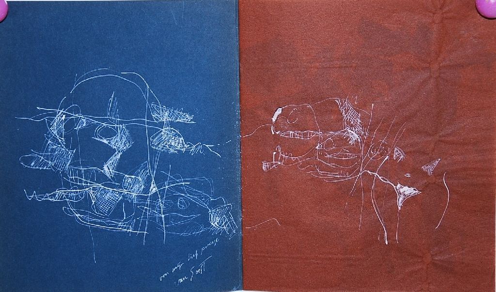 Pierre van Soest: Originele tekening in catalogus. verkocht voor € 50!