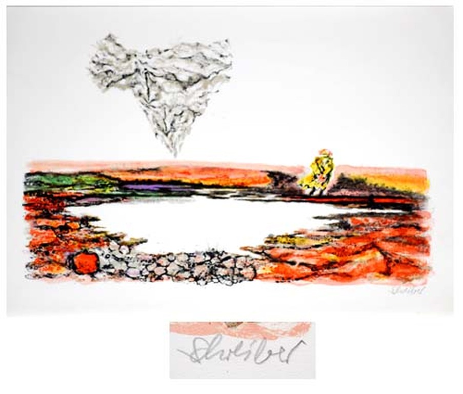 George Schreiber - The Thinker - handgesigneerd verkocht voor € 49!
