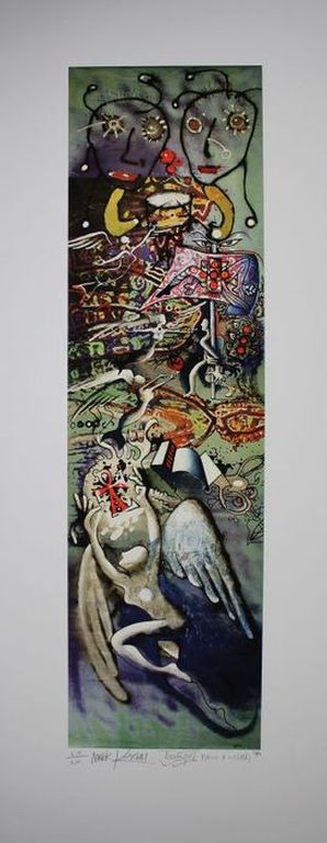MARK&PAUL KOSTABI & TONI ESPOSITO   Gr Giclee   TEMPTATION  3xHandgesigneerd kopen? Bied vanaf 85!