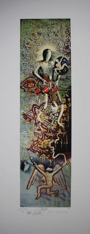 MARK&PAUL KOSTABI & TONI ESPOSITO Gr Giclee MEDITERANEAN DREAM 3xgesign. verkocht voor € 85!