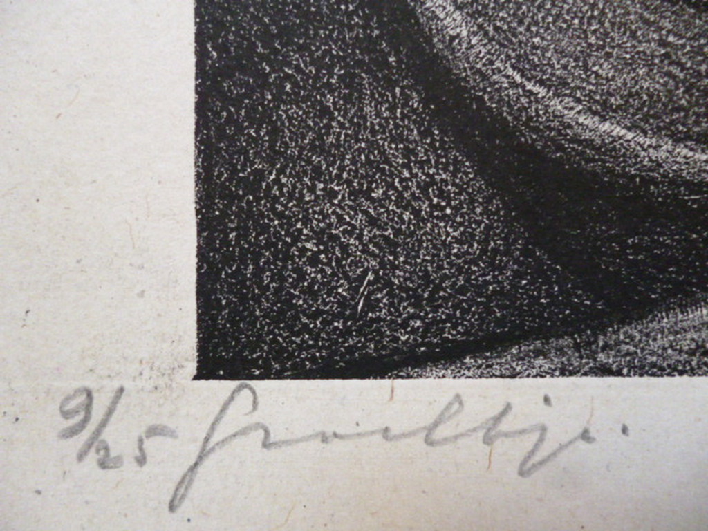 Aart van Dobbenburgh - litho - Grachtje (Amsterdam) kopen? Bied vanaf 50!