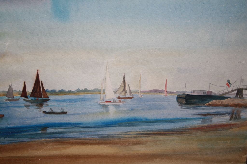 FRANSE BOOTJES OP MEER van R PESCHKE 1933 kopen? Bied vanaf 1!