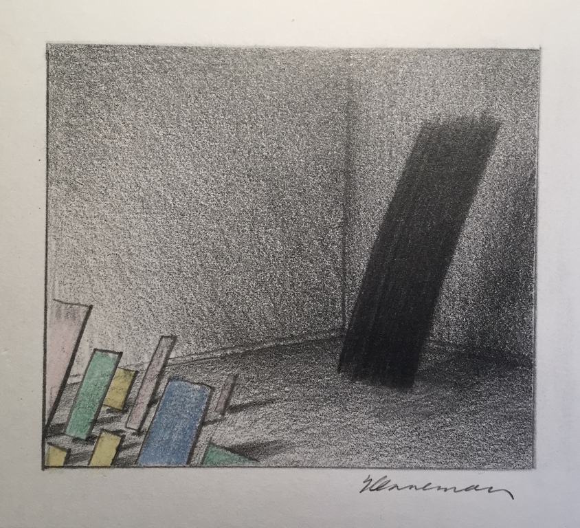 Jeroen Henneman, tekening, zonder titel verkocht voor € 185!