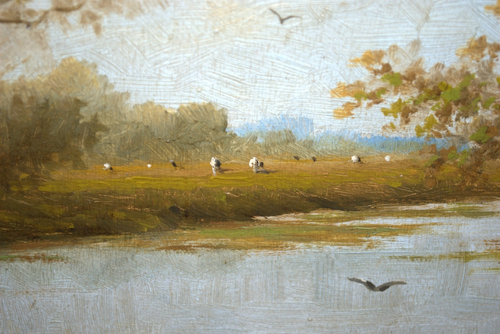 waterlandschap - olieverfschilderij kopen? Bied vanaf 65!