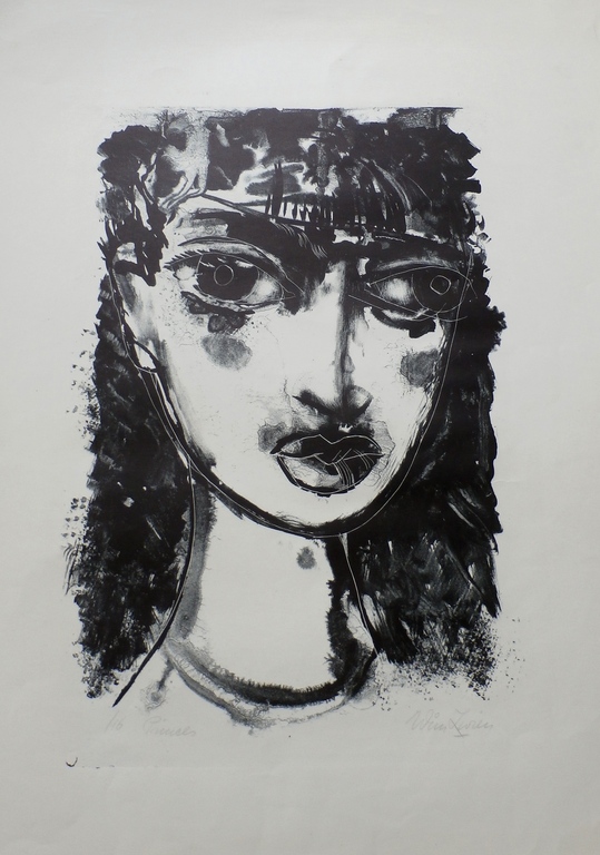 Wim Zwiers - Litho - verkocht voor € 35!