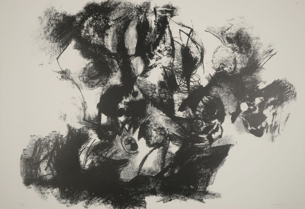 Jef Diederen: Litho, Z.T. zwart kopen? Bied vanaf 35!