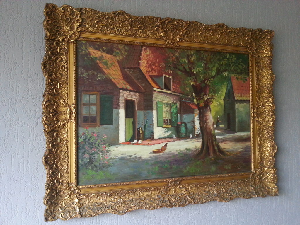 schilderij: Cor van de Zwalm. (1884) verkocht voor € 275!