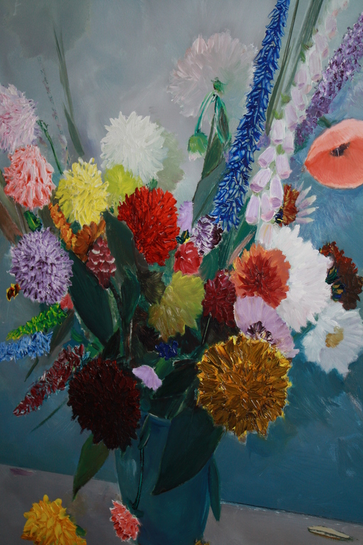 Jan de Leeuw - BERGENSE SCHOOL BLOEMSTILLEVEN verkocht voor € 130!