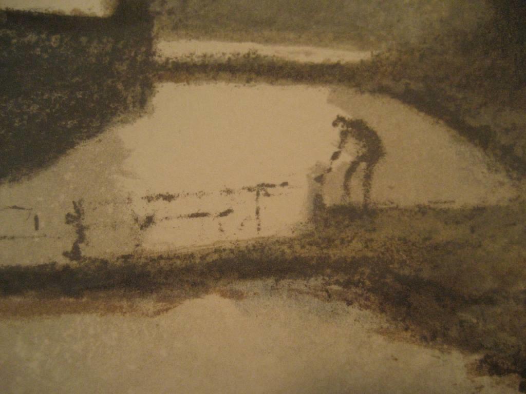 Mart Kempers Kleurenlitho Op de rivier  kopen? Bied vanaf 35!