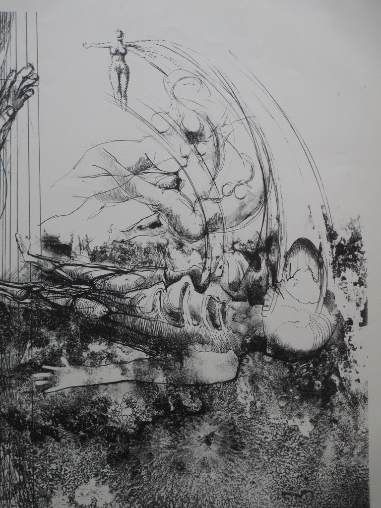 Aat Verhoog - Aat Verhoog, De zondeval, Litho kopen? Bied vanaf 1!