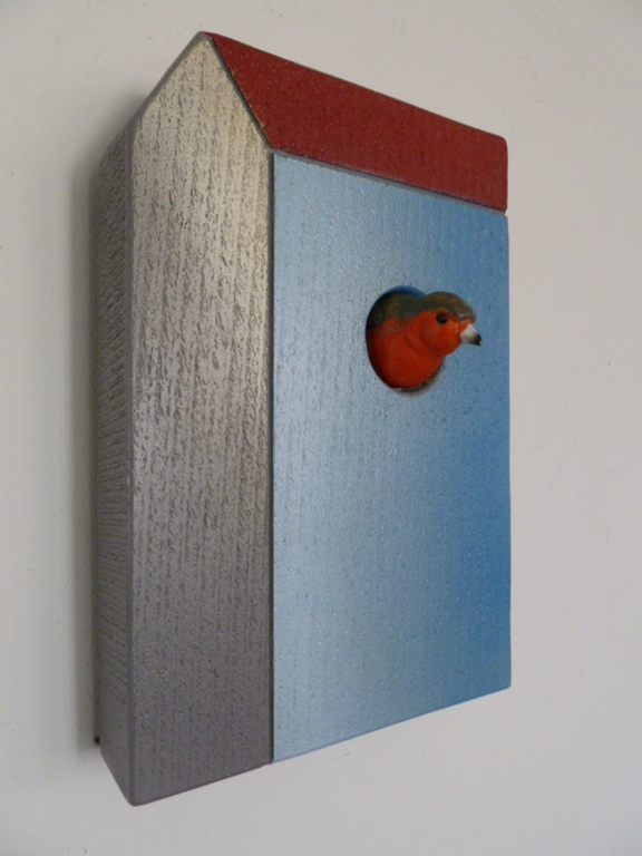 Stenen relief "Vogelhuis" kopen? Bied vanaf 1!