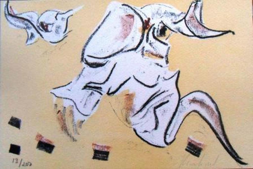 REINHOUD : Diptiek Figuren 1 en 2 (2 litho's) verkocht voor € 145!