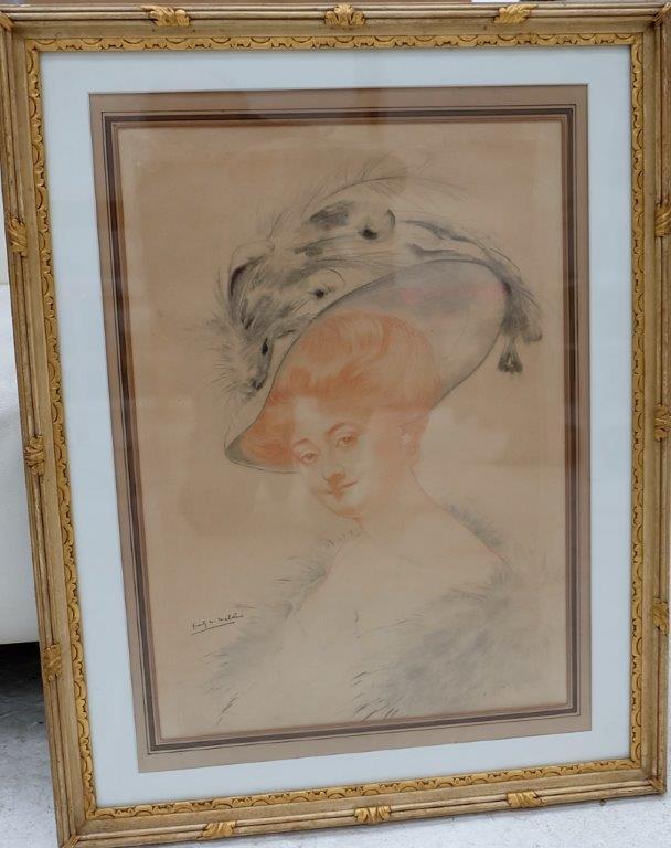 MELCHERS FRANZ TEKENING/HOUTSKOOL  kopen? Bied vanaf 295!