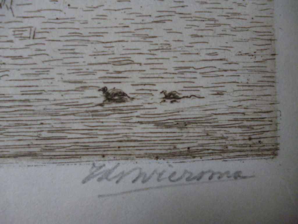 Ids Wiersma -ets -Grote Wielen (bij Leeuwarden 1907) kopen? Bied vanaf 145!