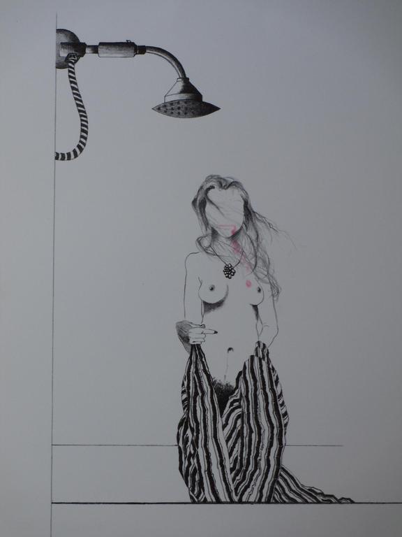 Alain Teister, Op water wachten, Litho kopen? Bied vanaf 50!
